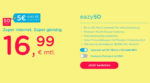 Preisenkung bei Eazy – 50 Mbits Flat für derzeit nur 16,99 Euro